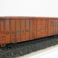 Athearn 50' Ribbed box car - MT Z #905's body mounted