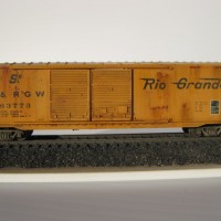 MT 50ft Boxcar - lightly rusted