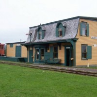 Restored station at Avondale, Nfld